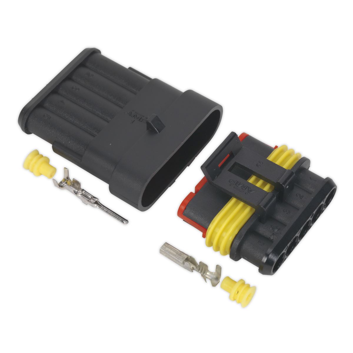 Sealey SSC5MF Superseal Male & Female Connector 5-Way Sealey