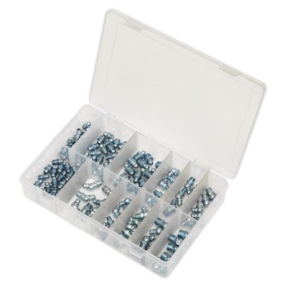 Sealey AB008GN Grease Nipple Assortment 115pc - Metric Sealey
