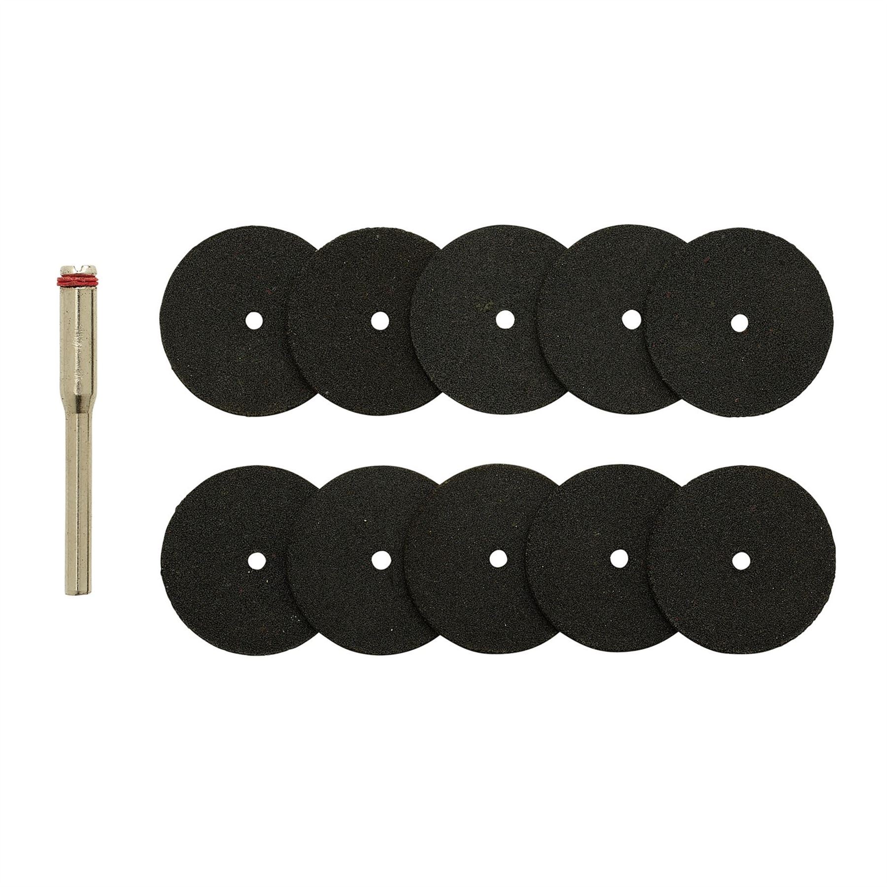 Draper 08957 Cutting Wheels and Holder for D20 Engraver/Grinder 10 Piece Draper