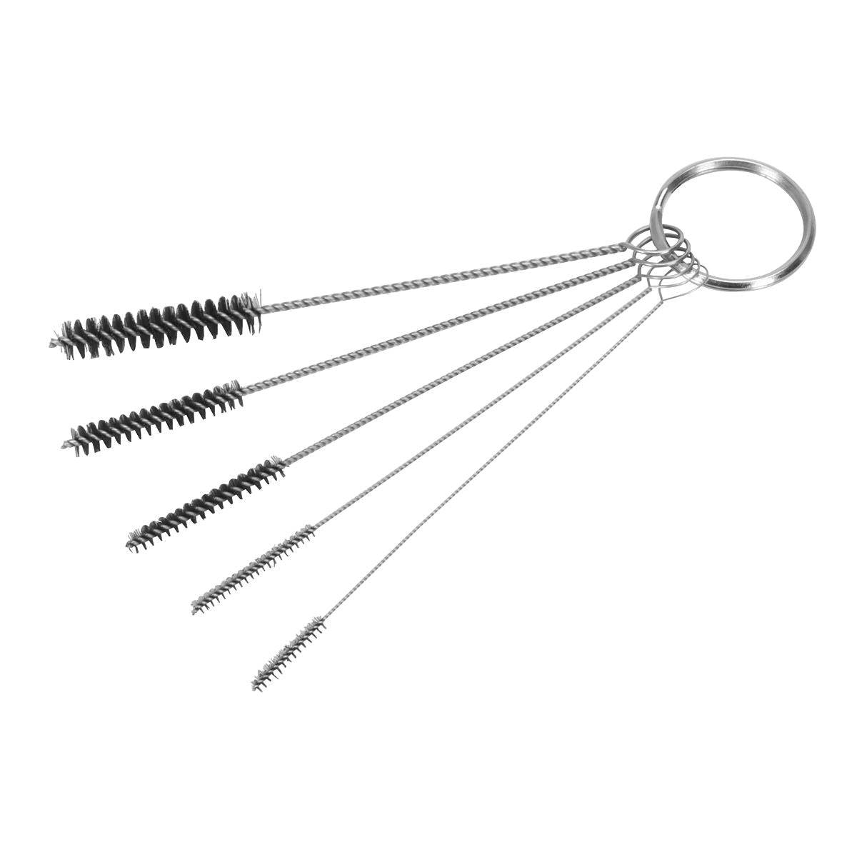 Sealey BSGC4 Spray Gun Cleaning Mini Brush Set 5pc Sealey