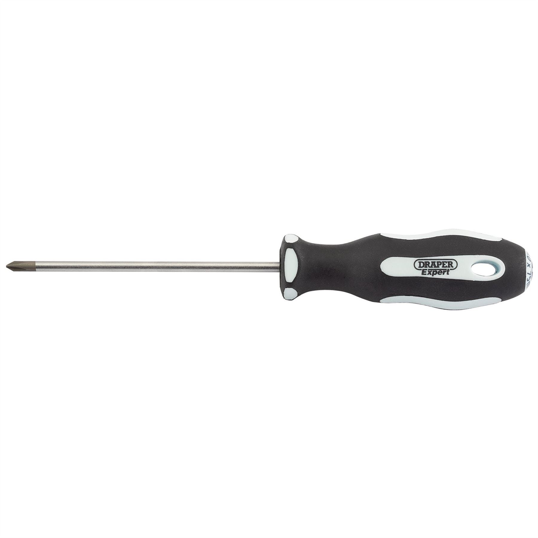 Draper 34982 Cross Slot Soft Grip Screwdriver No.0 x 75mm Draper