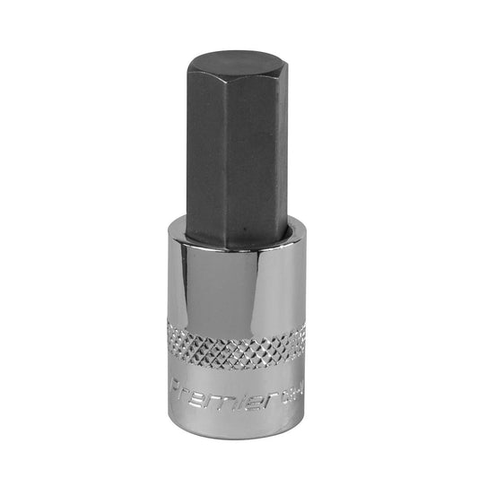 Sealey SBH015 Hex Socket Bit 12mm 3/8"Sq Drive Sealey