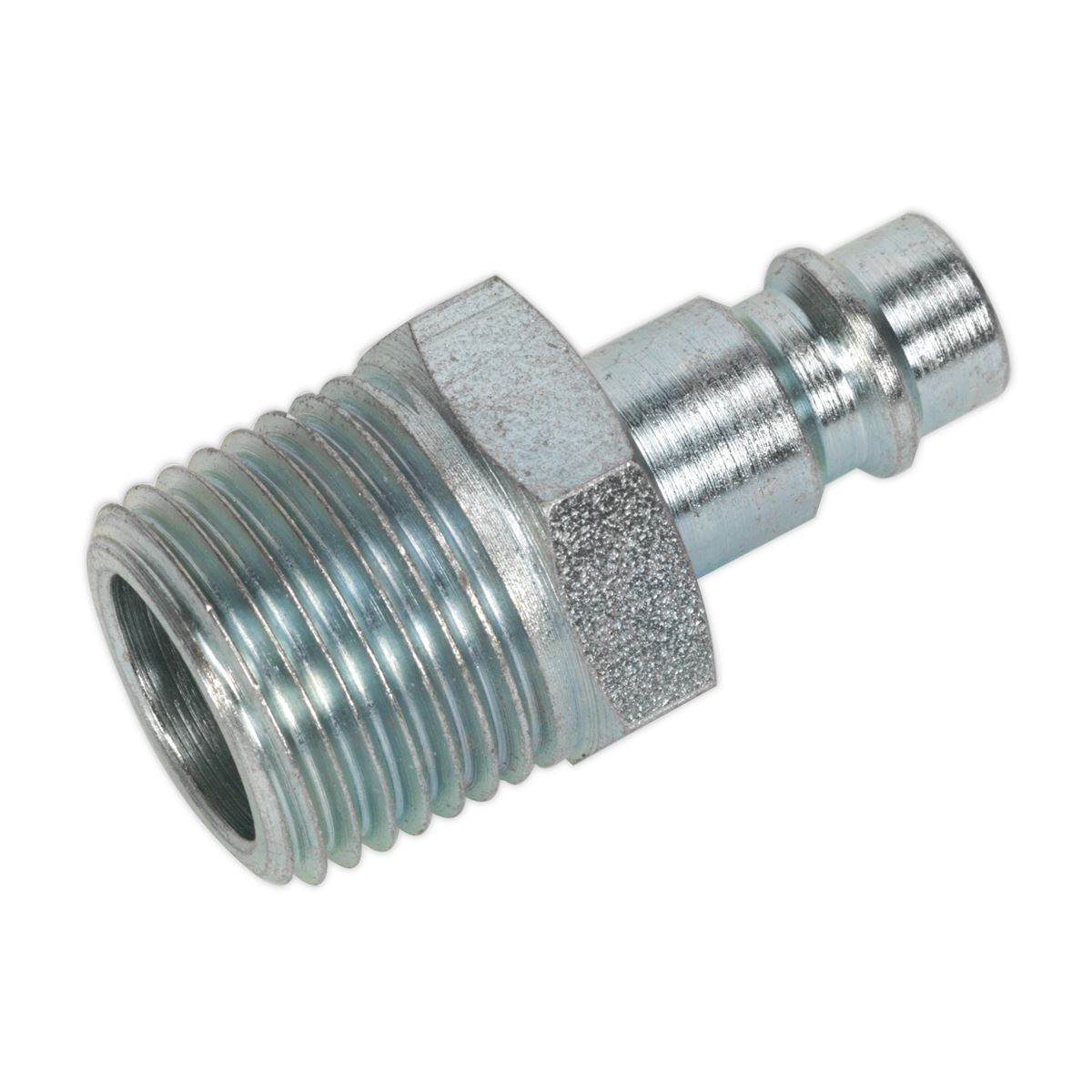 Sealey AC84 Screwed Adaptor Male 1/2"BSPT Pack of 2 Sealey