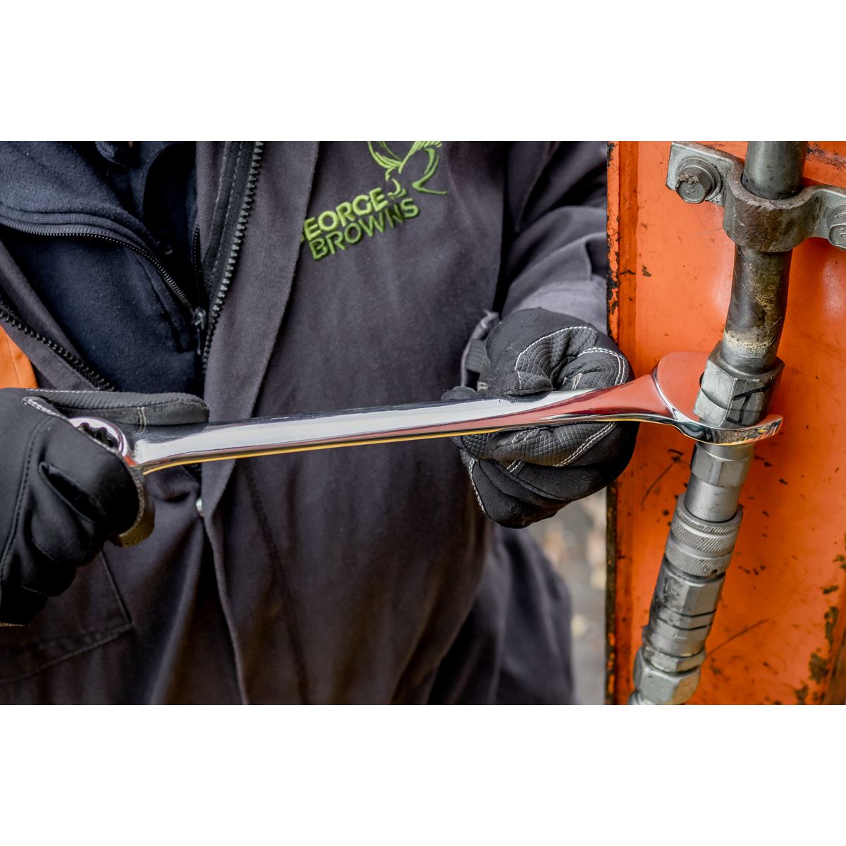 Sealey AK632434 Combination Spanner Super Jumbo 34mm Sealey