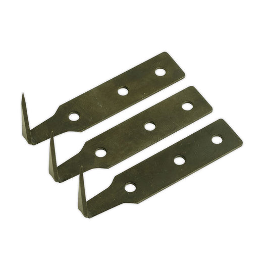 Sealey WK02003 Windscreen Removal Tool Blade 38mm Pack of 3 Sealey