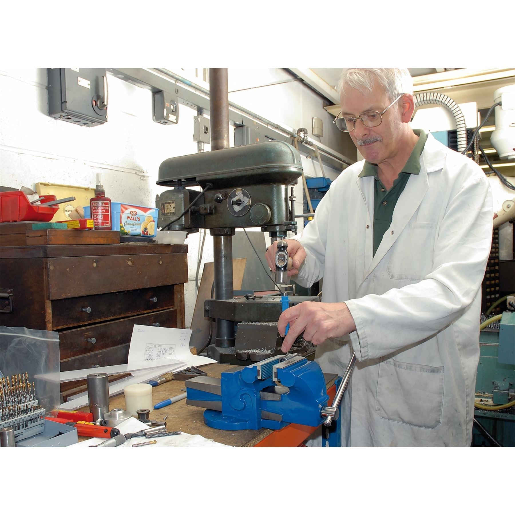 Draper 45231 Engineers Bench Vice 125mm Draper