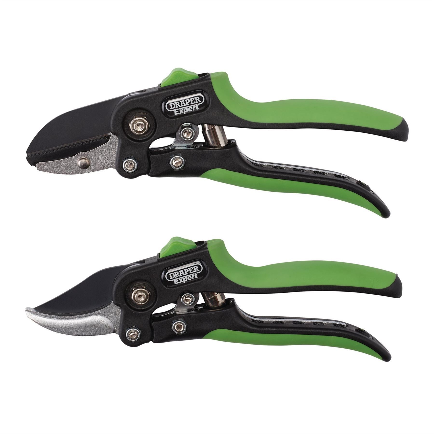 Draper 08986 Expert Anvil and Bypass Secateurs Set 200mm 2 Piece Draper