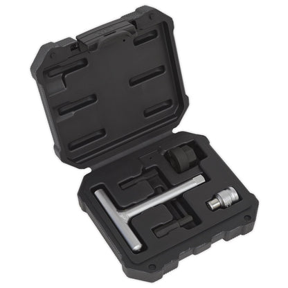 Sealey VS673 Plastic Oil Drain Plug Driver Kit 5pc Sealey