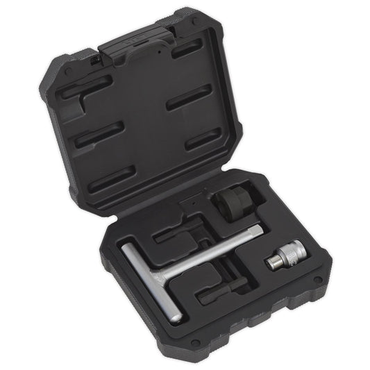 Sealey VS673 Plastic Oil Drain Plug Driver Kit 5pc Sealey