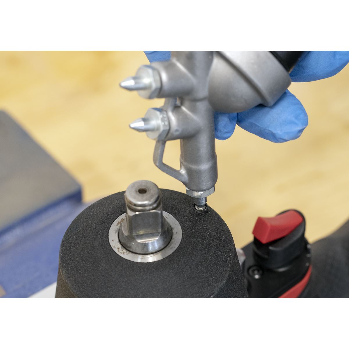 Sealey AK55 Mini Grease Gun Push Type Sealey