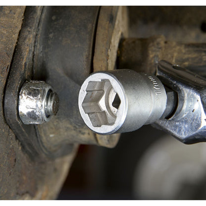 Sealey AK7281 Bolt Extractor Socket Set 11pc 3/8"Sq Drive Metric Sealey