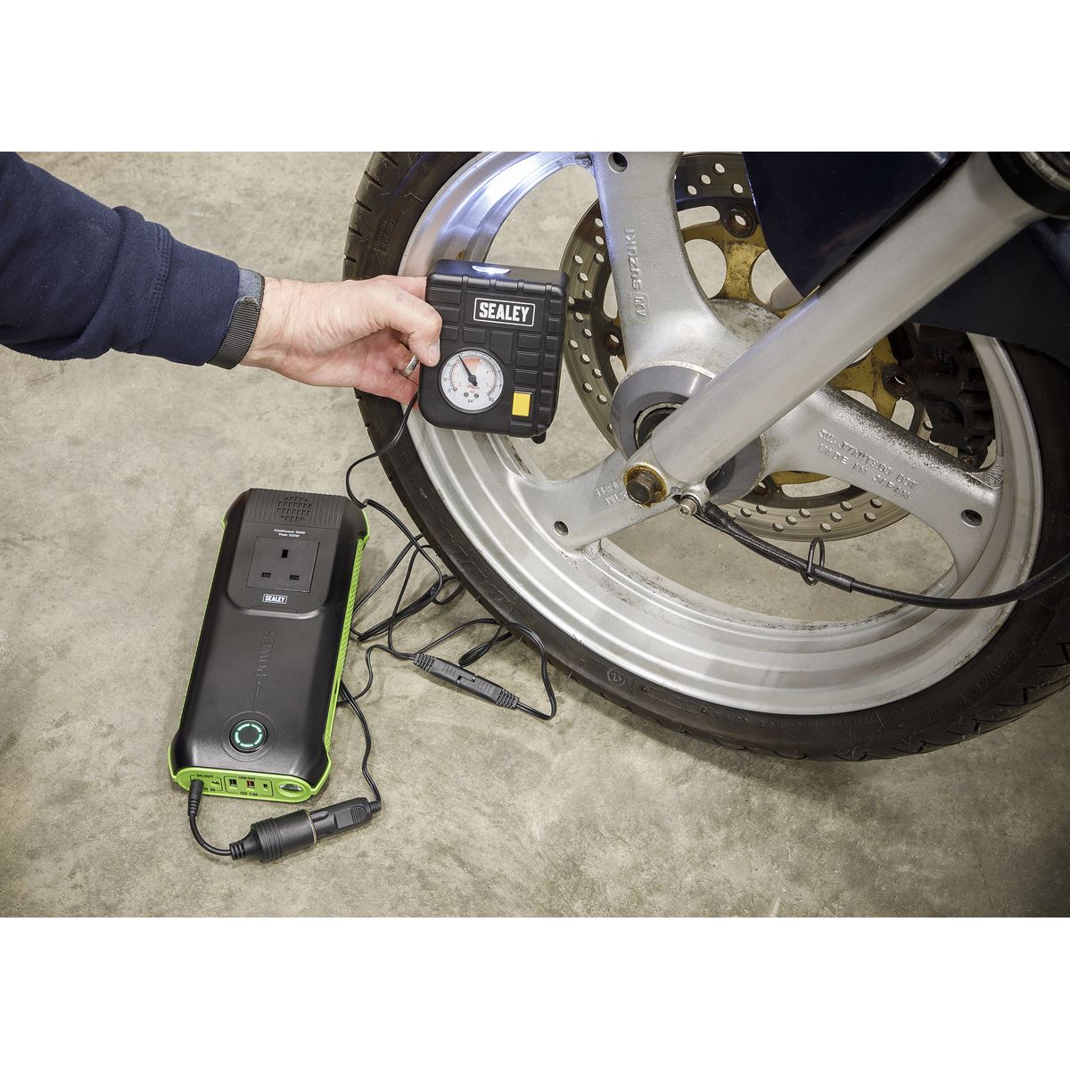 Sealey SPB160W Power Pack 160W AC 115Wh Capacity - Lithium Sealey