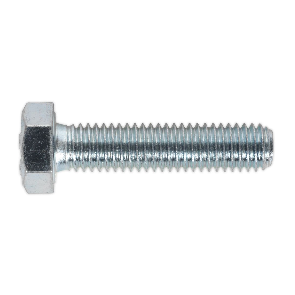 Sealey SS835 HT Setscrew M8 x 35mm 8.8 Zinc Pack of 50 Sealey