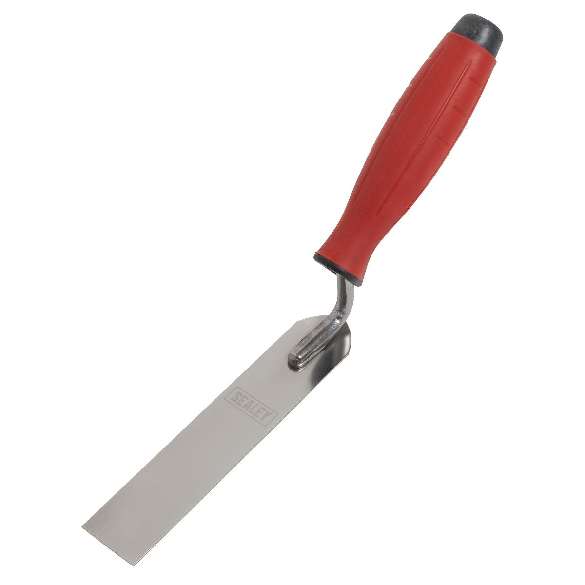 Sealey T1740 Stainless Steel Finishing Trowel - Rubber Handle - 30 x 160mm Sealey
