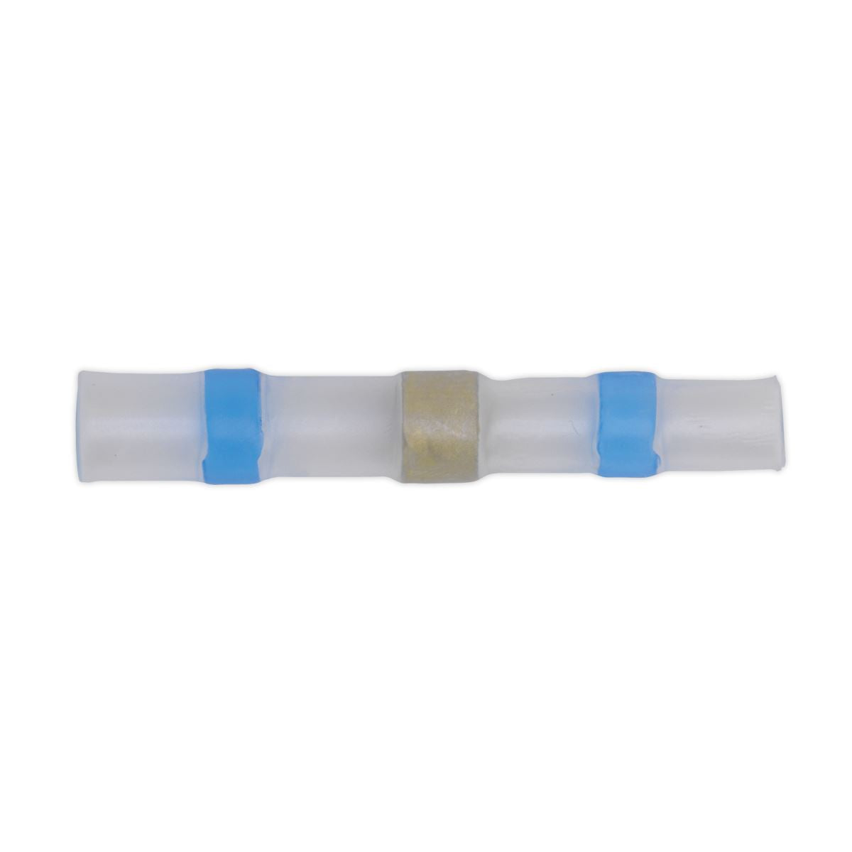 Sealey BTSSB25 Heat Shrink Butt Connector Solder Terminal 16-14 AWG Blue Pack of 25 Sealey