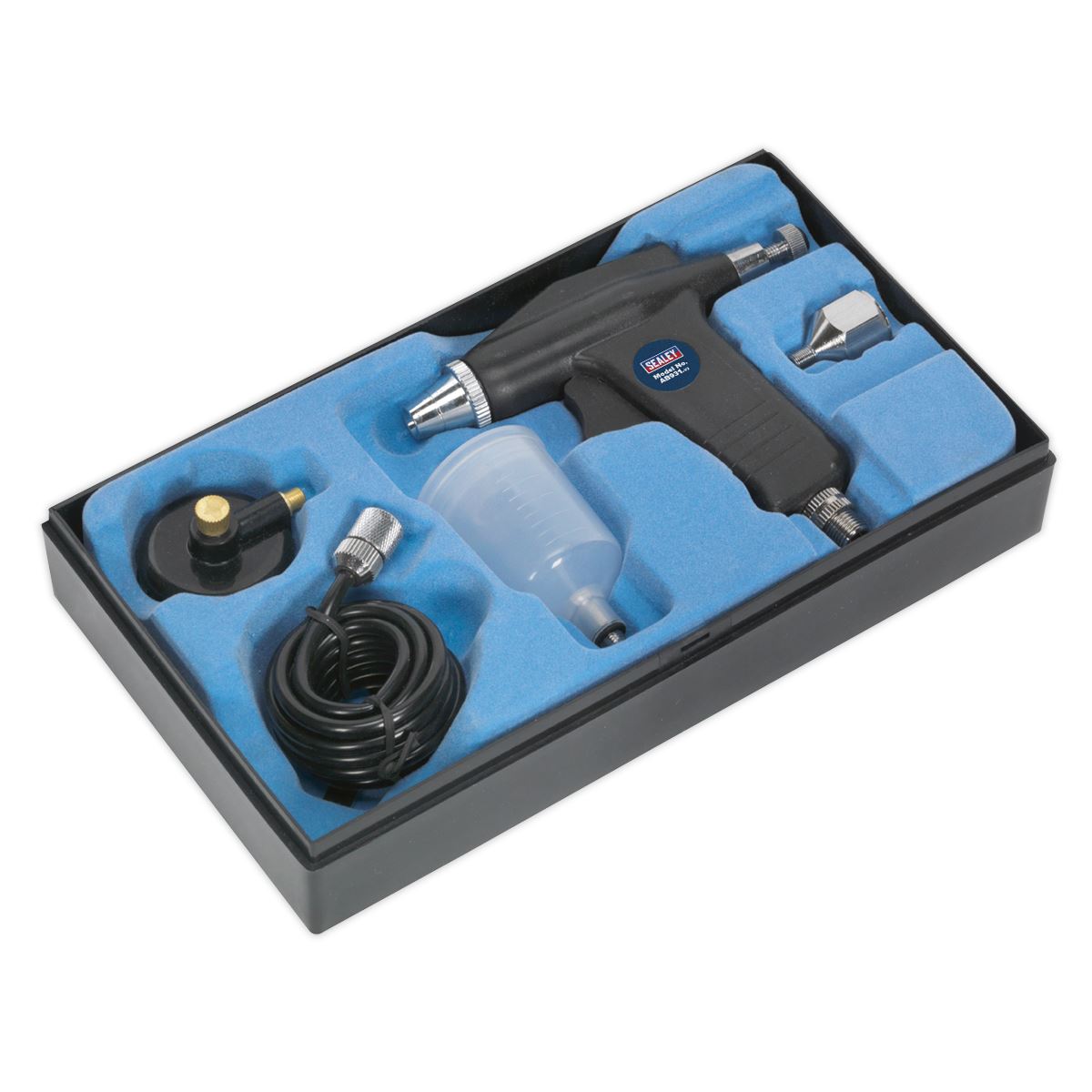 Sealey AB931 Air Brush Kit without Propellant Sealey
