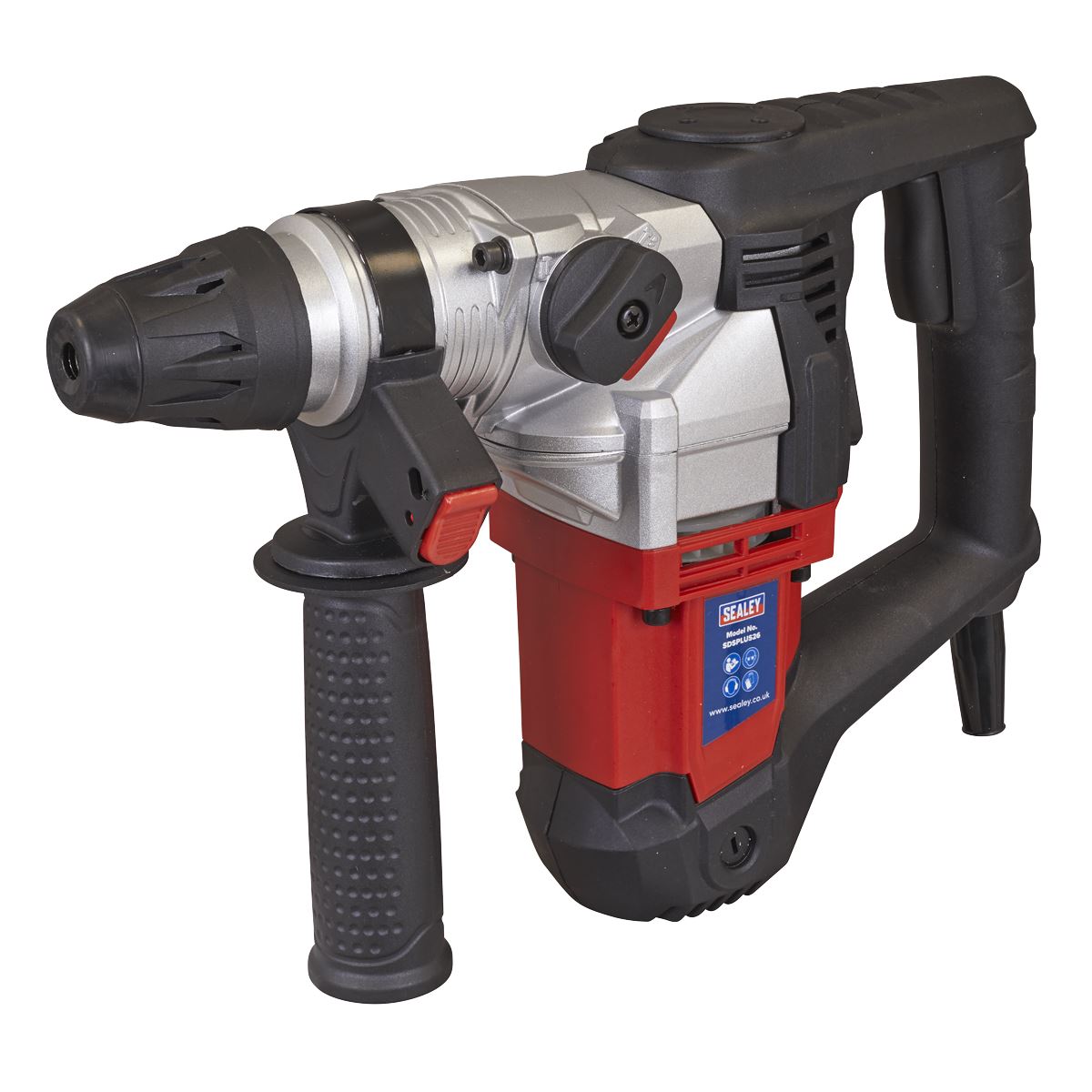Sealey SDSPLUS26 Rotary Hammer Drill SDS Plus Ø26mm 900W/230V Sealey