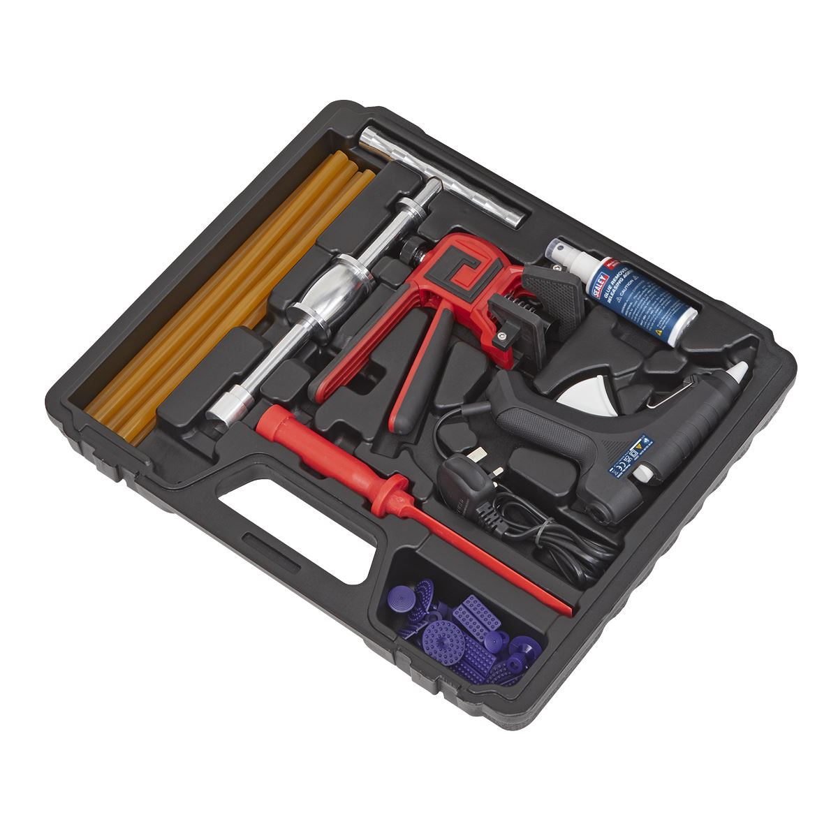 Sealey RE105 Hot Glue Paintless Dent Repair Kit 230V Sealey