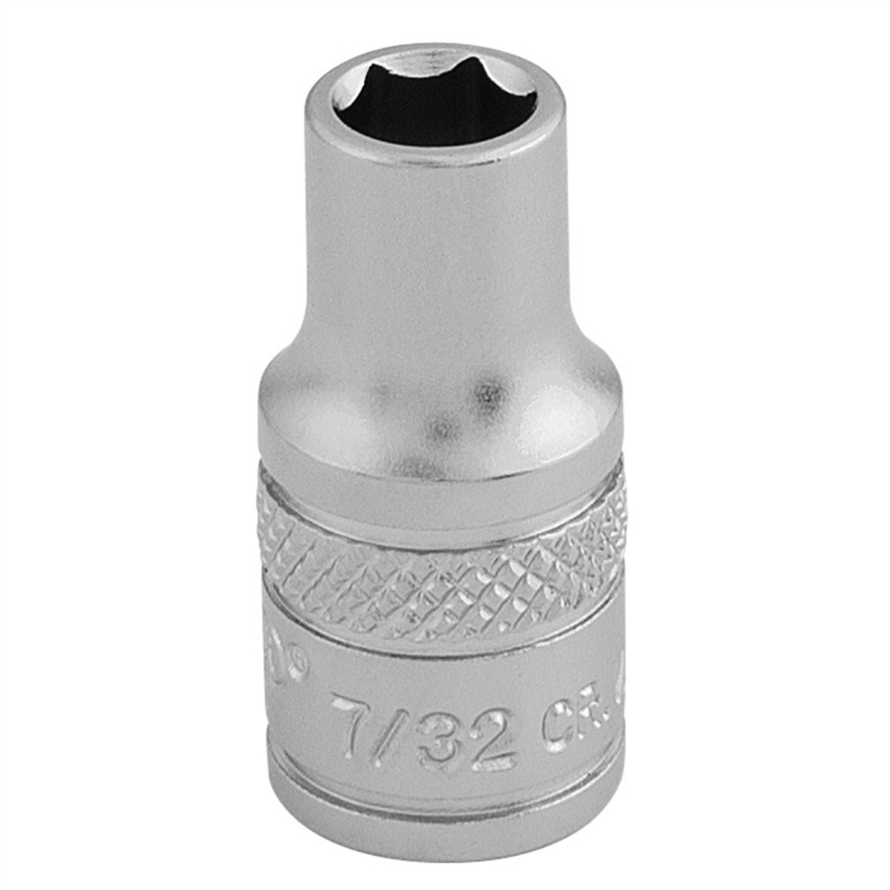 Draper 16518 Imperial Socket 1/4" Sq. Dr. 7/32" Draper