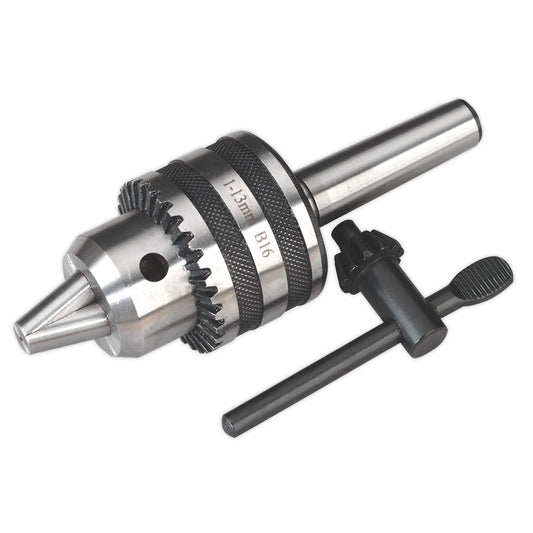 Sealey SM3002TC Tailstock Chuck MT2 13mm Sealey