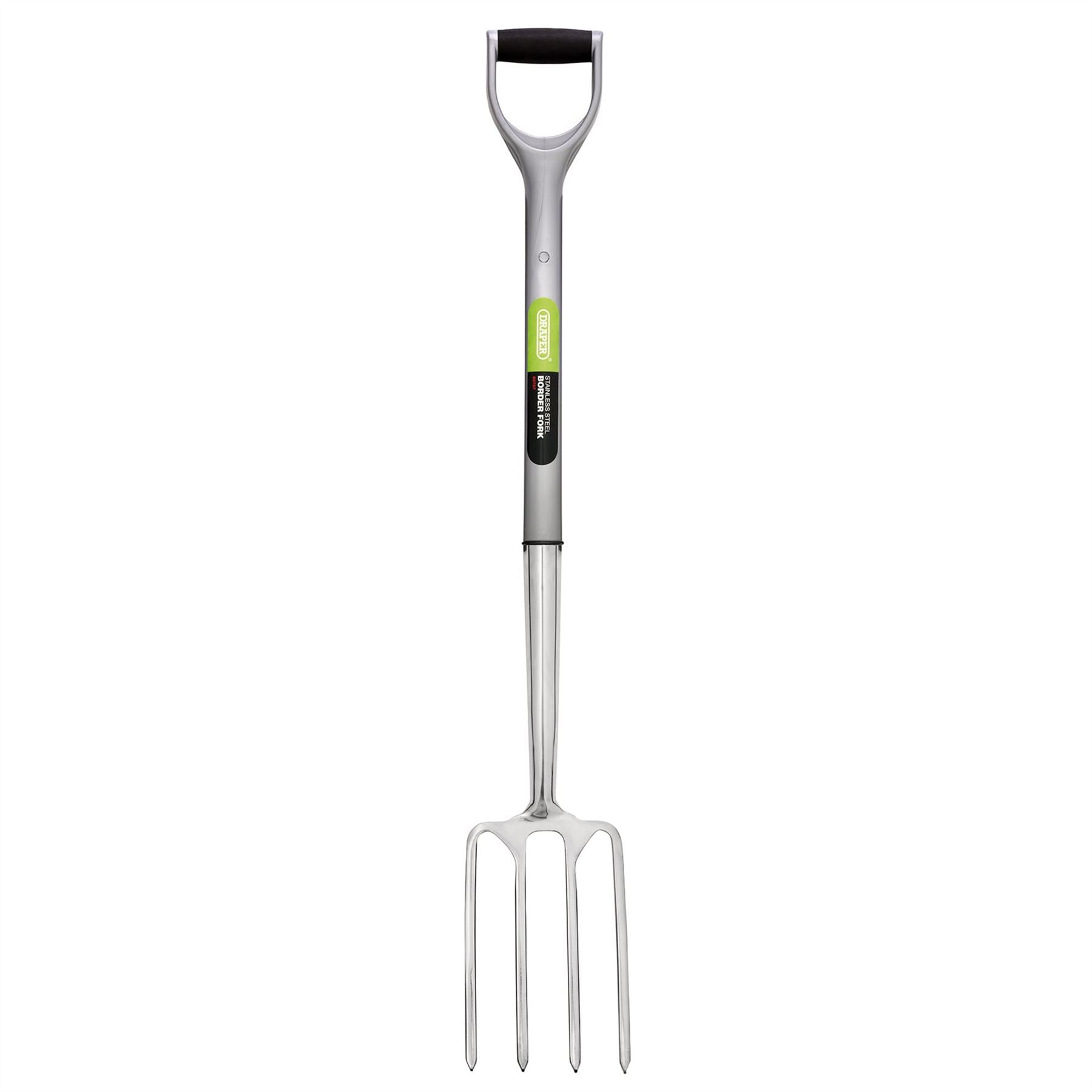 Draper 83757 Stainless Steel Soft Grip Border Fork Draper