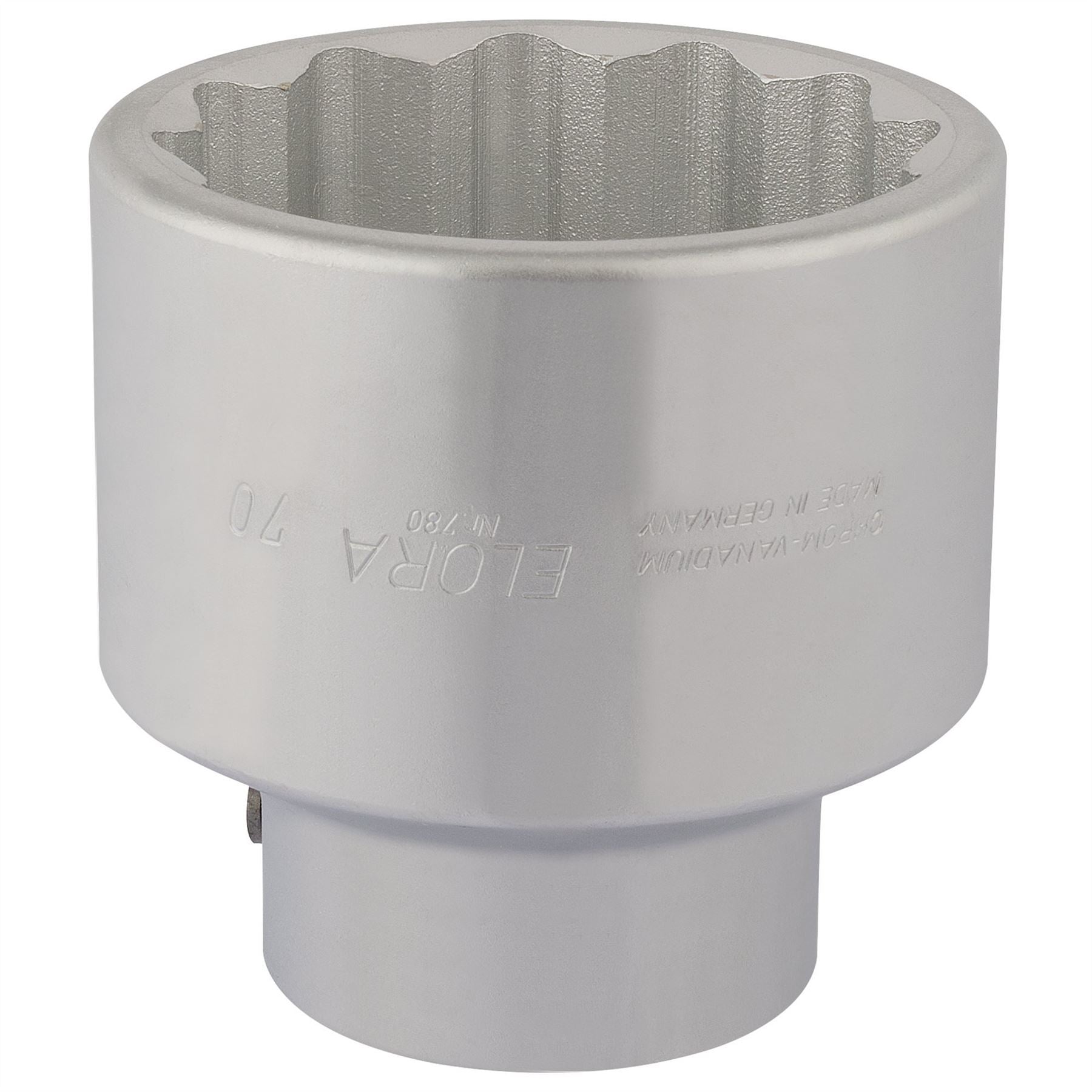 Elora 67426 Bi-Hexagon Socket 1" Sq. Dr. 70mm Elora