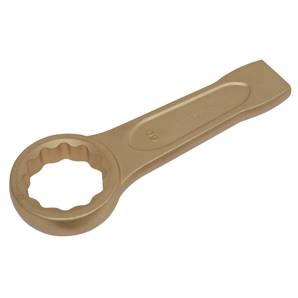 Sealey NS038 Slogging Spanner Ring End 60mm - Non-Sparking Sealey