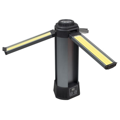 Sealey LED240 Rechargeable Flexible Floodlight with Tripod 24W COB LED & 5W SMD LED Sealey