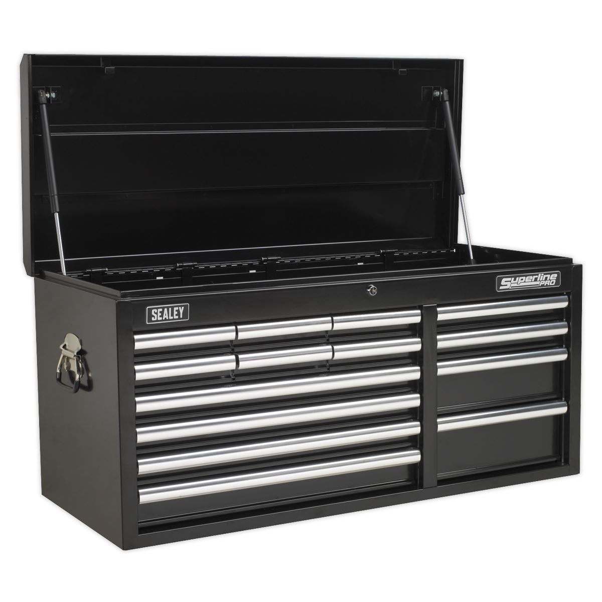 Sealey AP41149B Topchest 14 Drawer with Ball-Bearing Slides Heavy-Duty - Black Sealey