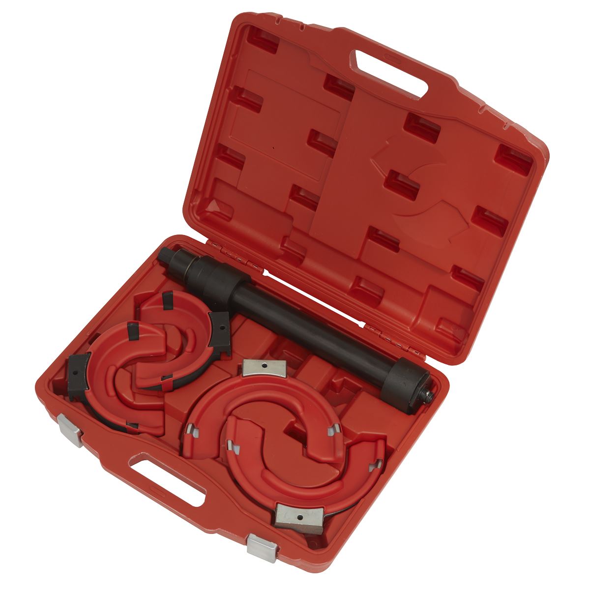 Sealey RE239 2500kg Professional Coil Spring Compressor Set - Left-Hand Sealey