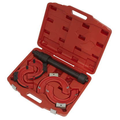 Sealey RE239 2500kg Professional Coil Spring Compressor Set - Left-Hand Sealey