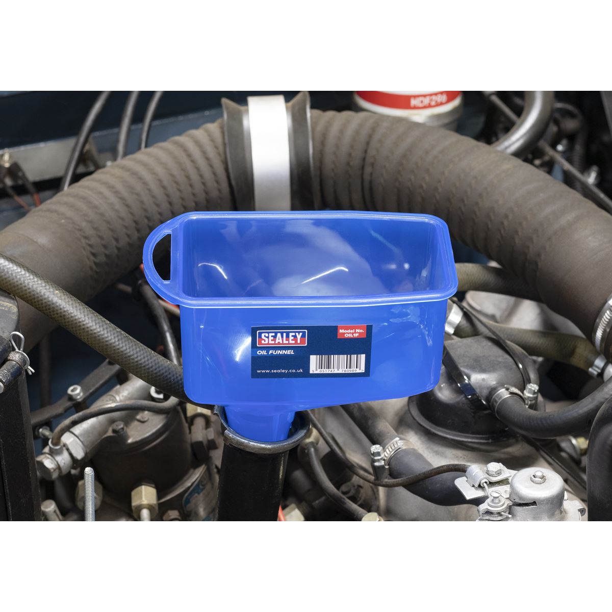Sealey OIL1F Square Oil Funnel Sealey