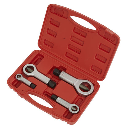Sealey AK85 Nut Splitter Set 4pc Sealey