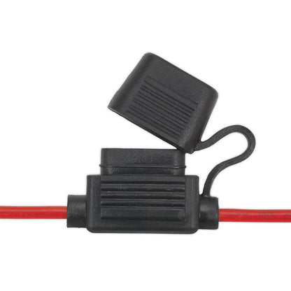 Sealey FHSP20 Standard Blade Fuse Holder Splashproof 20A Pack of 10 Sealey