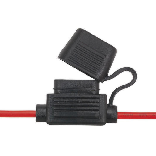 Sealey FHSP20 Standard Blade Fuse Holder Splashproof 20A Pack of 10 Sealey