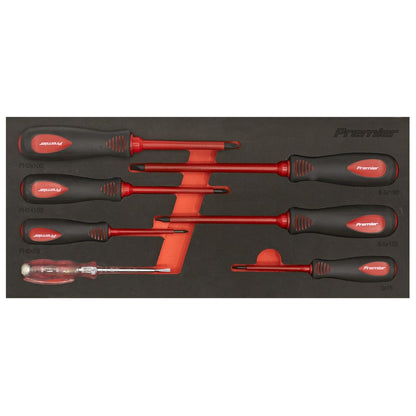 Sealey TBTE04 Screwdriver Set 7pc VDE Approved Sealey