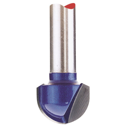 Draper 75345 TCT Router Bit 1/4" Core Box 12.7 x 6.35mm Radius Draper