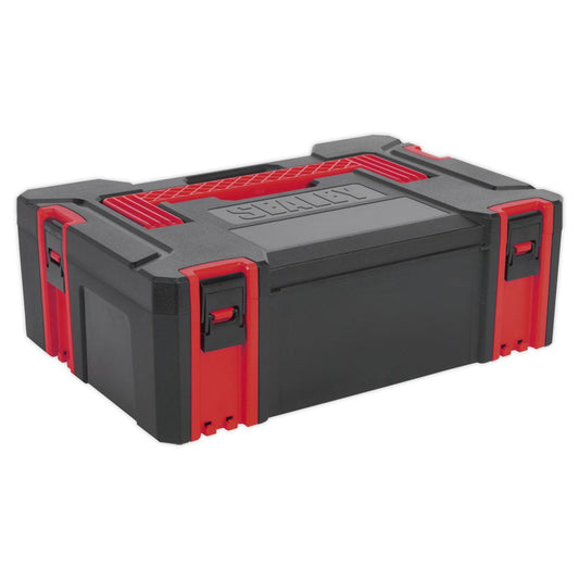 Sealey AP8150 ABS Stackable Click Together Toolbox - Medium Sealey