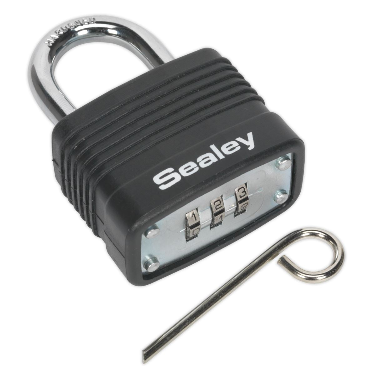 Sealey PL301C Steel Body Combination Padlock 40mm Sealey