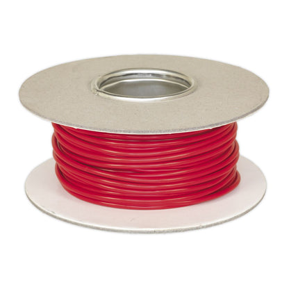 Sealey AC4430RE Automotive Cable Thin Wall Single 3mm² 44/0.30mm 30m Red Sealey
