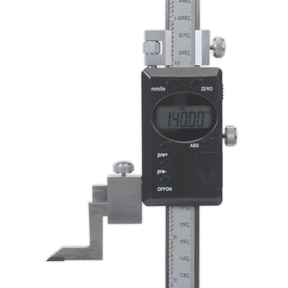 Sealey AK9636D Digital Height Gauge 0-300mm(0-12") Sealey