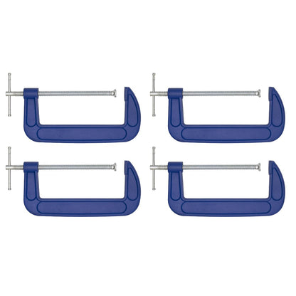 Sealey AK60084 G-Clamp 200mm - Pack of 4 Sealey