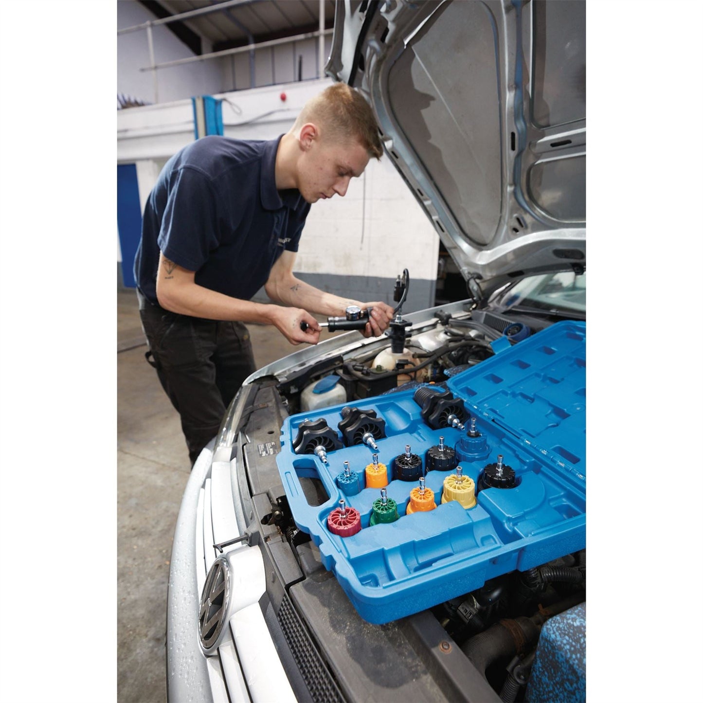 Draper 21439 Expert Universal Pressure Test Kit 15 Piece Draper