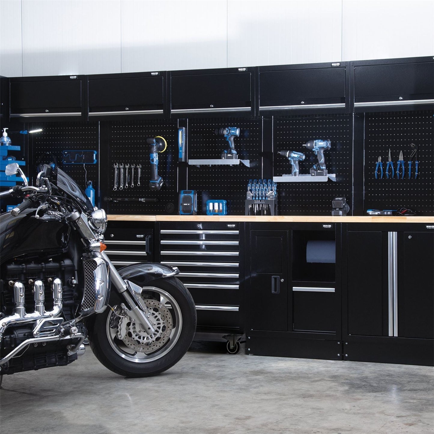 Draper 29779 BUNKER® Modular Mobile Cabinet 7 Drawer 646mm Draper