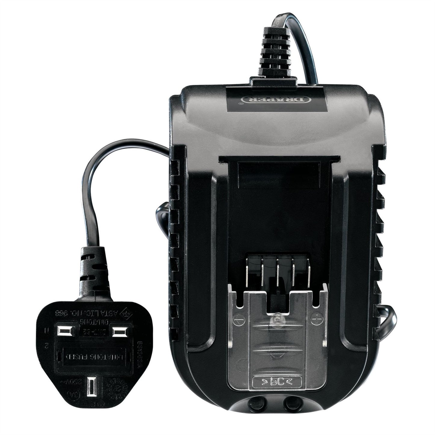 Draper 55343 D20 20V Brushless Impact Wrench 1/2" Sq. Dr. 250Nm 2 x 2.0Ah Batteries 1 x Charger Draper