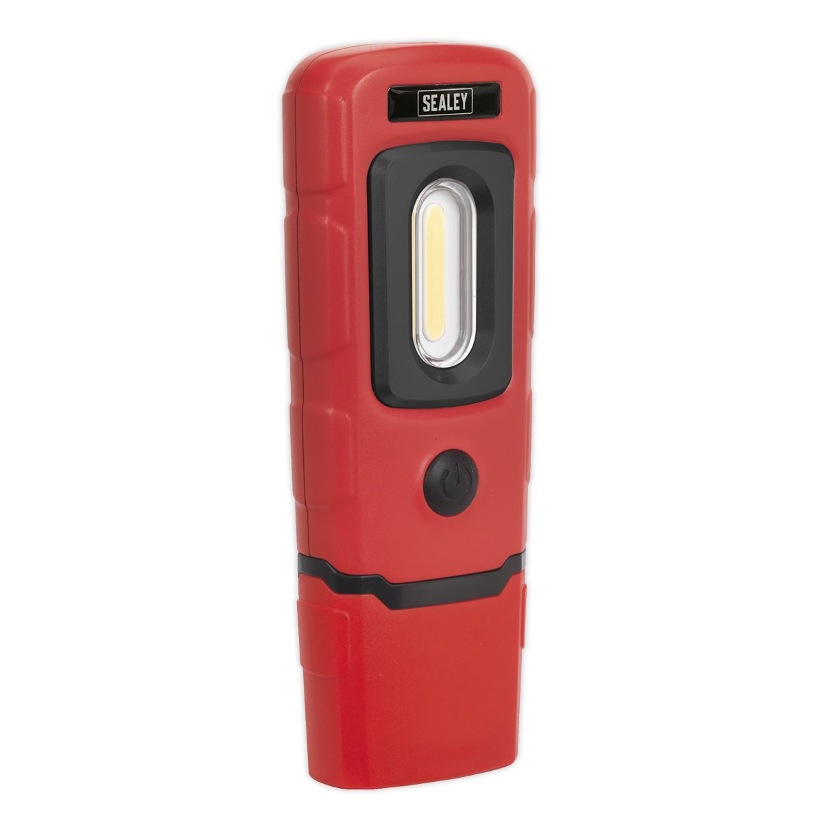Sealey LED3601R Rechargeable 360° Inspection Light 3W COB & 1W SMD LED Red Lithium-Polymer Sealey