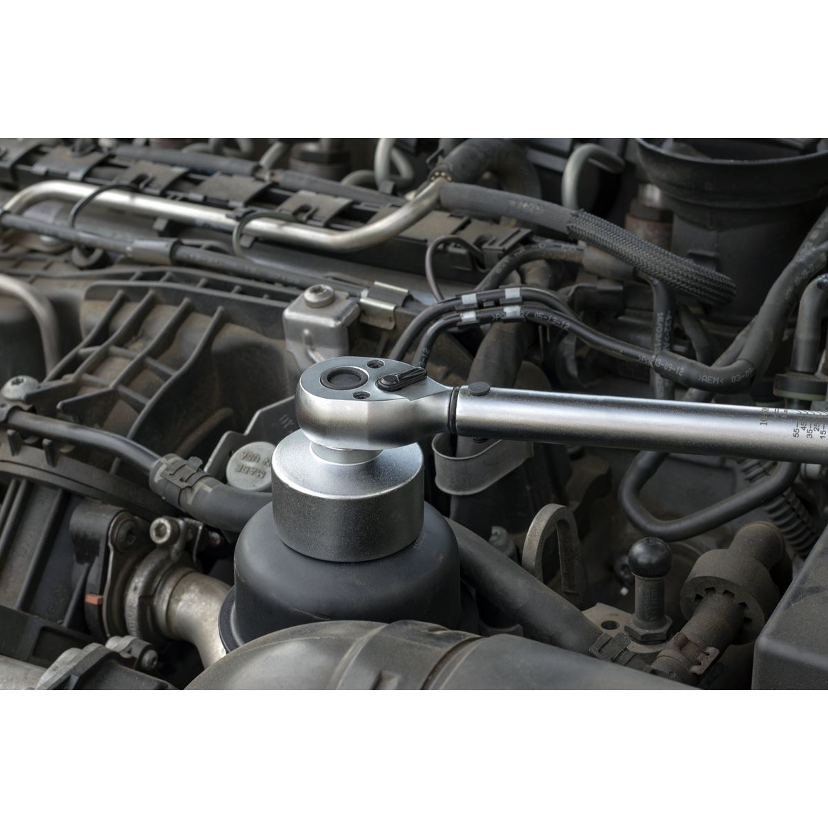 Sealey SX114 Low Profile Oil Filter Socket 36mm 3/8"Sq Drive Sealey