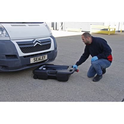 Sealey DRP09 Oil/Fluid Drain & Recycling Container 54L - Wheeled Sealey
