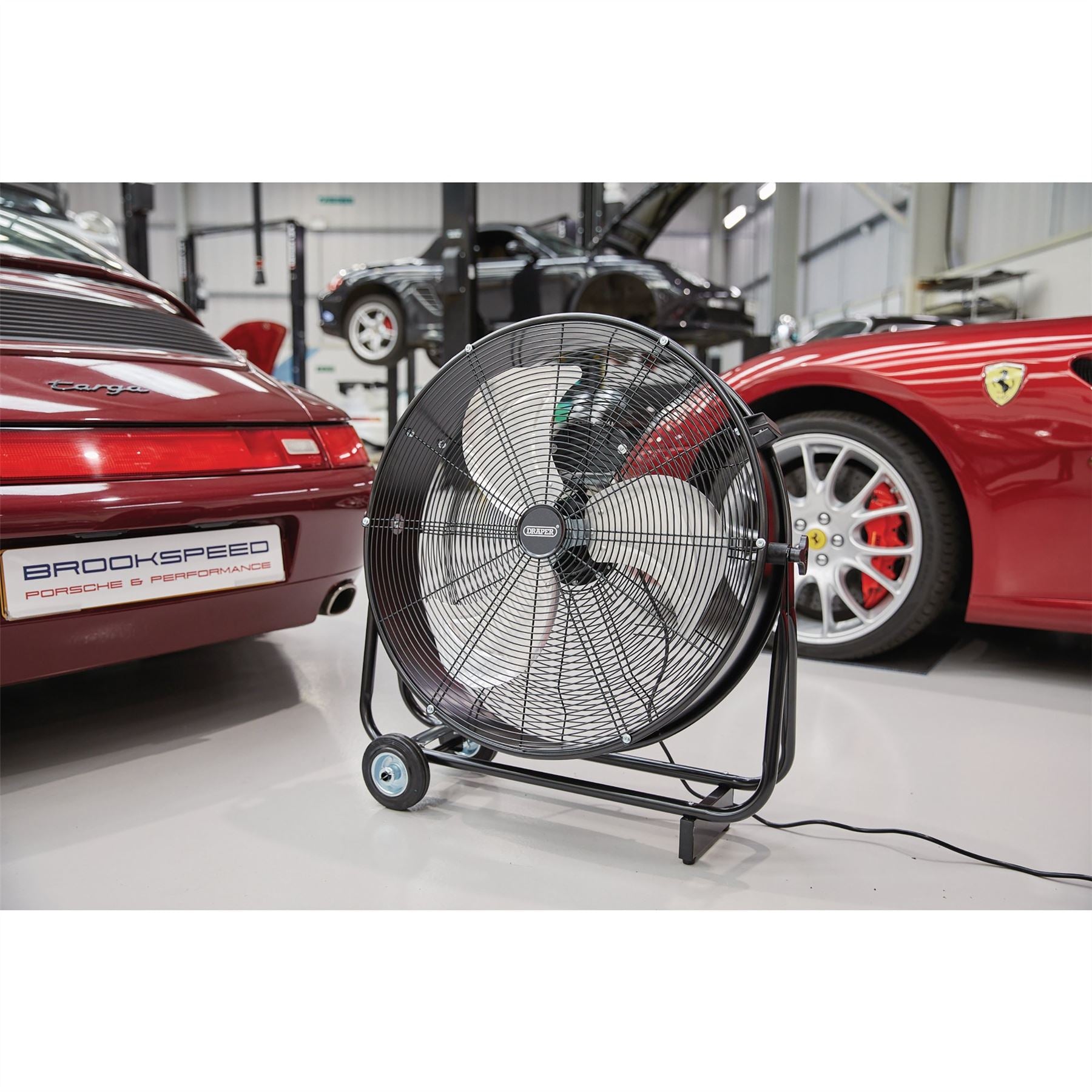 Draper 70045 230V Drum Fan 24"/610mm 120W Draper