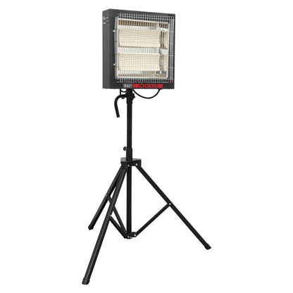 Sealey CH30S Ceramic Heater with Tripod Stand 1.4/2.8kW 230V Sealey